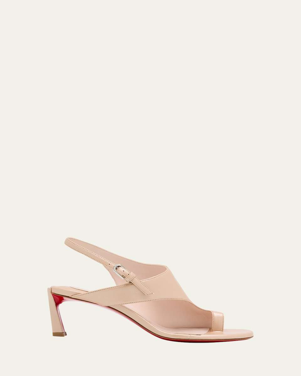 Viva Condora Asymmetrical Red Sole Sandals